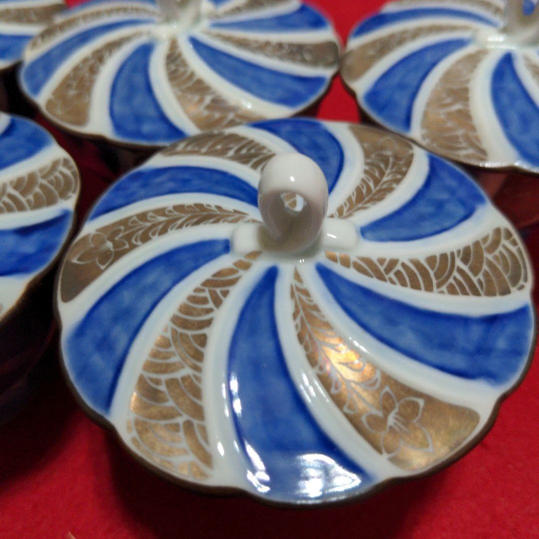 有田焼 其泉作 蓋付珍味入 ５客セット 銀彩 美品 有田焼 其泉作 蓋付珍味入 5客セット 銀彩 美品 - メルカリ