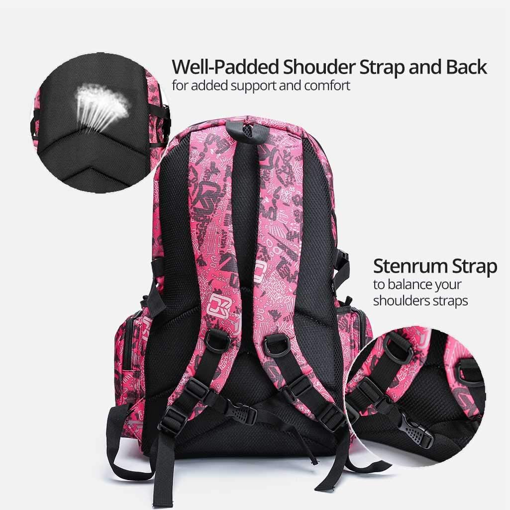 Bеѕt Dеаl GoFar Travel Backpack for Women, Pink Water Resistant College School Girls Bookbag Fashion Work Hiking Bag Daypack