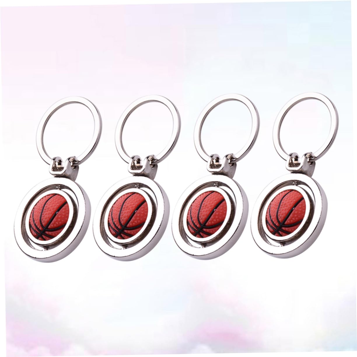 COLLBATH 12pezzi Portachiavi Basketball Accessori Creativi Per Chiavi e Ragazze