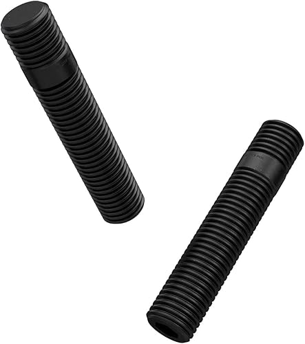 Miniatura 5 de 20 piezas de conversión de pernos de rueda negros de 12 x 1.5 a 12 x 1.5, longitud del vástago de 1.299 in - Compatible con BMW 128i 135i 318i 320i