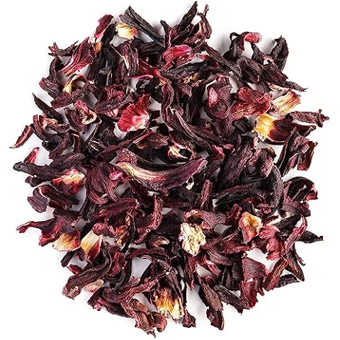 Hibiscus Organic Flowers Herbal Tea - Sweet Sour Blend Cover