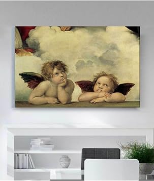 StellaStore Raffaello Santi K k Melekler, 40 x 60