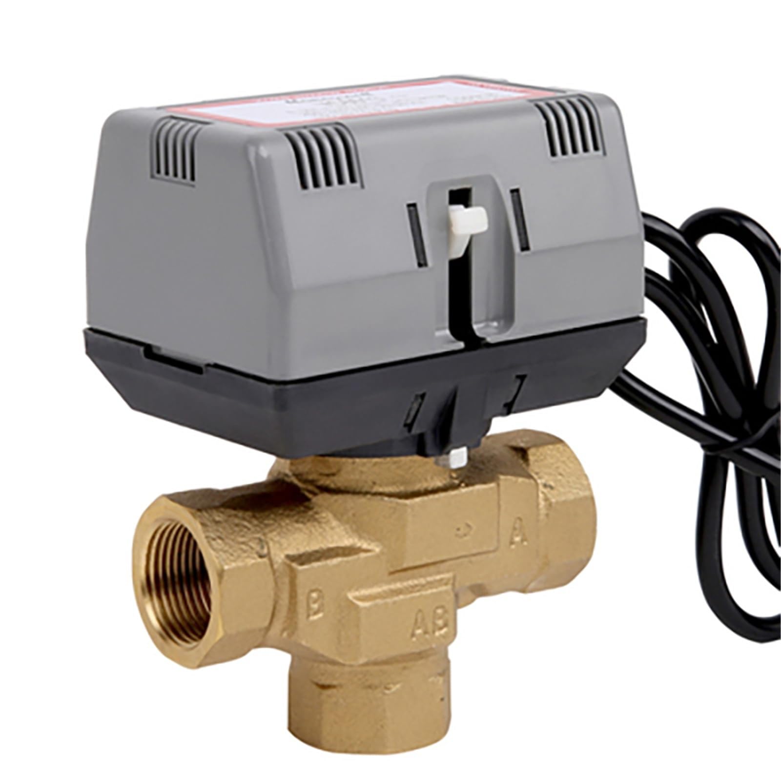 Vanne motorisée laiton 3/4" VC6013 à haute résistance mécanique AC220V