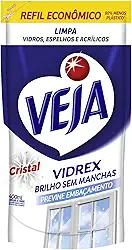 Limpa Vidros Veja Vidrex Cristal Refil 400ml