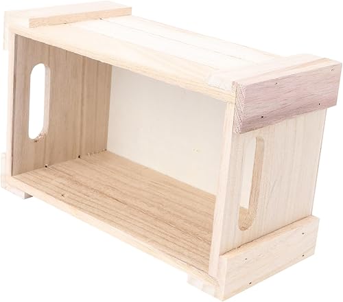 Yardwe Cesta de almacenamiento de escritorio de madera, caja de baño para calcetines de oficina, 1 ud disponible en Yaxa Colombia