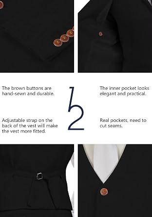 Retro Linen Men Suit Notched Lapel Slim Fit Beach Wedding Suits for Men 3 Pieces Linen Jacket Blazer Homecoming Tuxedo