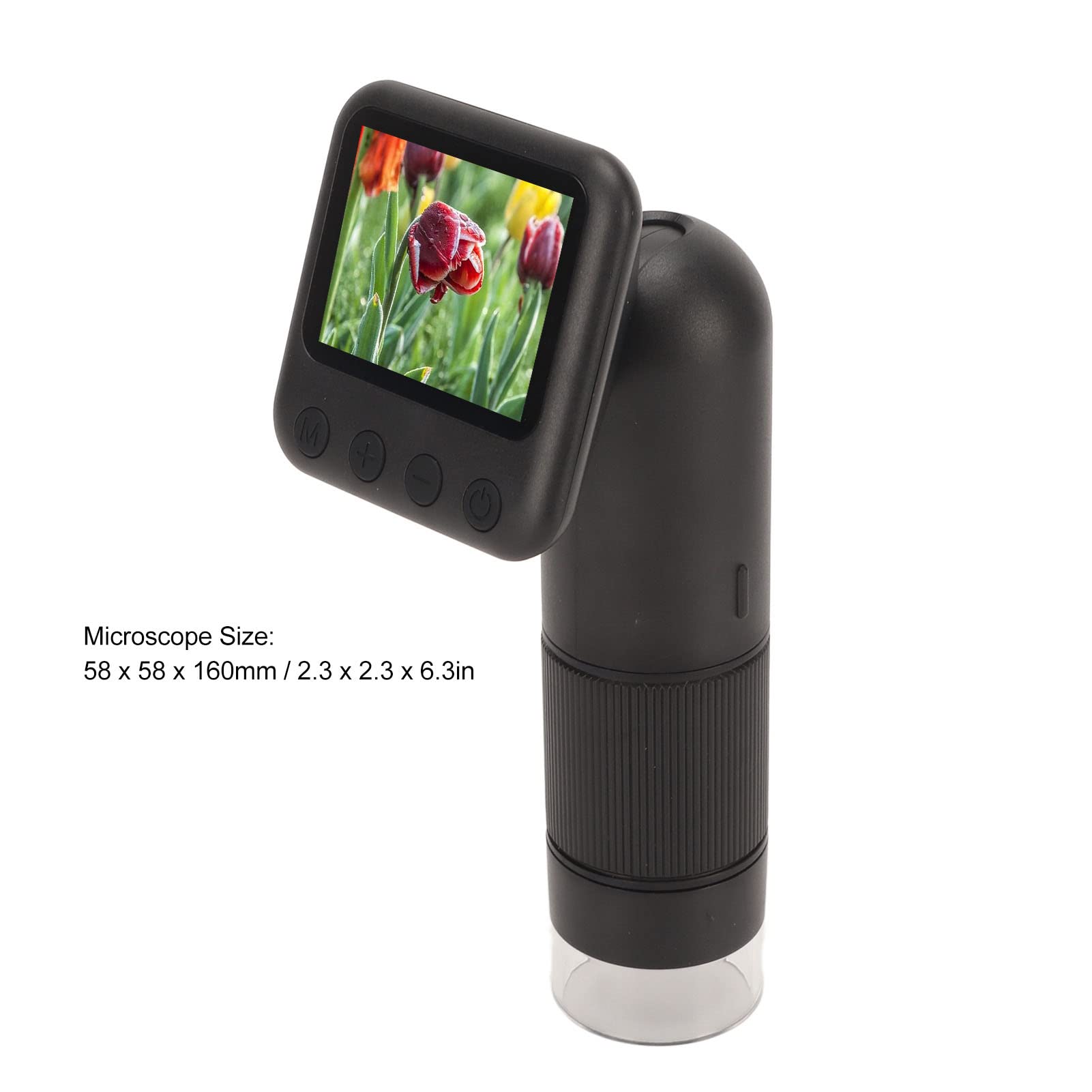 Cámara de Microscopio Pequeña, Lupa Electrónica Liviana, Microscopio Digital de Bolsillo, Recargable 800X para Computadora para Joyería
