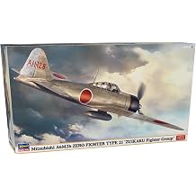 Hasegawa 07559 1/48 Japanese Navy Mitsubishi A6M2b Zero Ship Fighter Plane 21 Model Mizutsuru Fighter Plastic Model