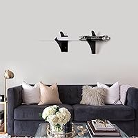 Vista 4 de LEILIN Lightsaber Wall Mount Lightsaber Rack Wall Mounted-Sword Wall Mount-Sword Holder Light Saber Mount for Wall Lightsaber Stand Wall Mount