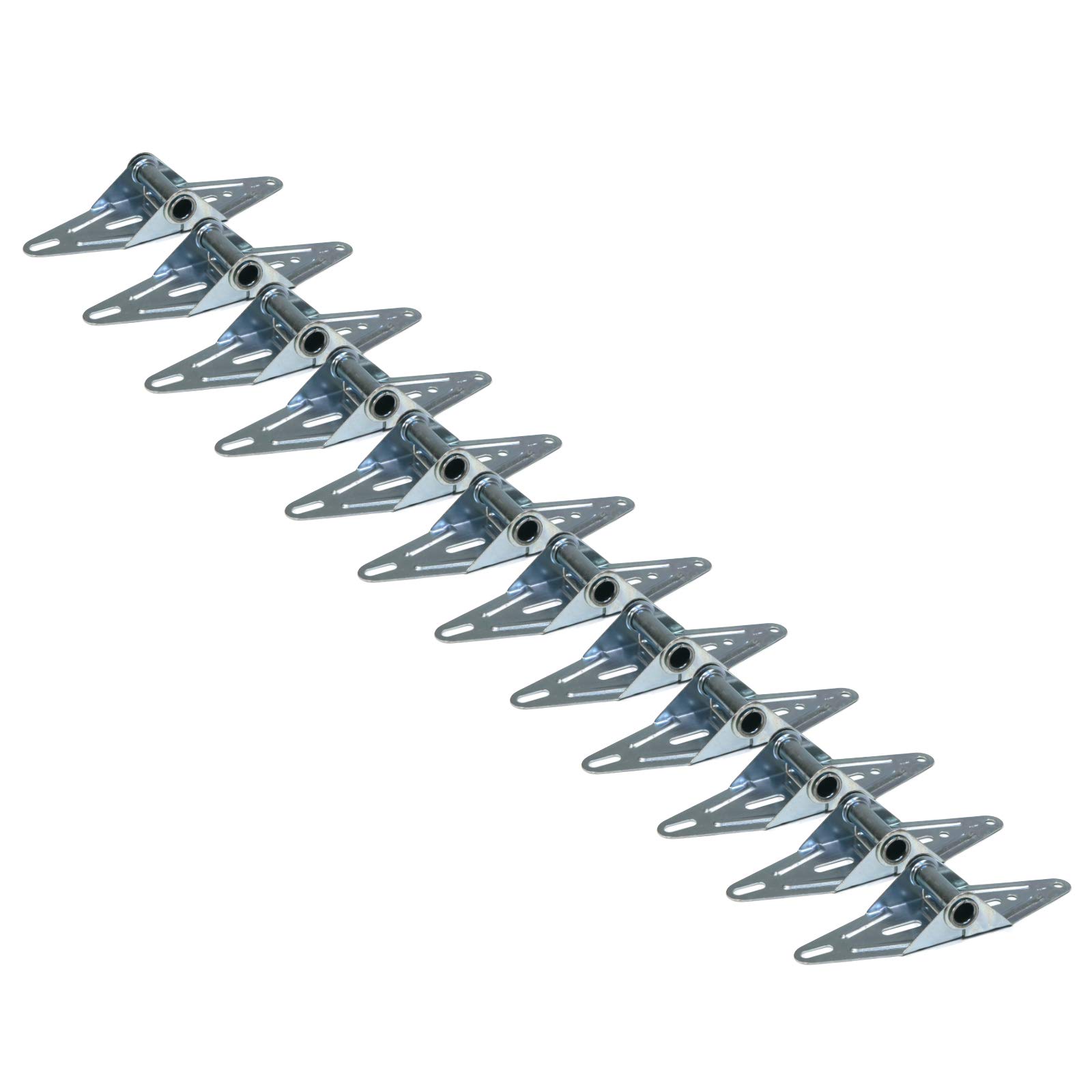 Charnière de porte de garage sectionnelle n°1 kit de 12 ferronneries pour panneau et bord