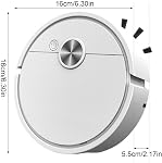 Mini Robot Vacuum for Car, Small Automatic Robot Vacuum Cleaner, Sweeping Machine for Cars and Small Place