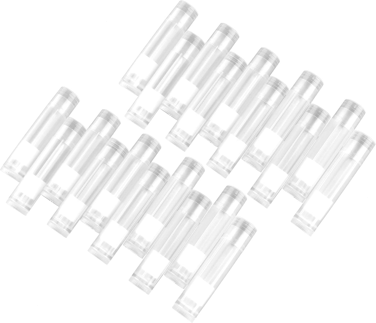 Pak van Duidelijke LIP BALM Tube containers Transparante Lippenstift Opslag Voor DIY Lippenstift