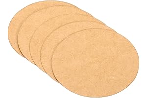 PATIKIL Blank Cardboard Circles