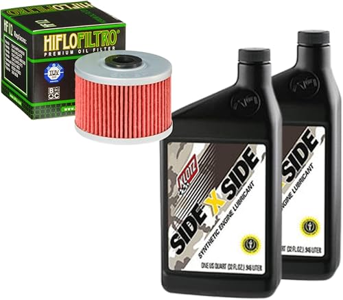 Oil Change Kit For Honda 2004 TRX300EX Sportrax Synthetic 10W-30