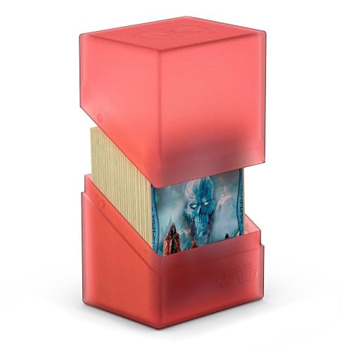 Ultimate Guard Boulder Deck Case - Caja para 80 Cartas, tamaño estándar, Color Amatista