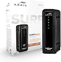 Vista 5 de Arris (SBG10) - Combo de módem y enrutador por cable - DOCSIS 3.0 16 x 4 Gigabit y WiFi AC1600