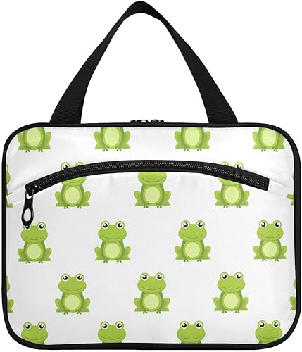 Miniatura 2 de Neceser para mujer, organizador de maquillaje de viaje con gancho para colgar, bolsas de cosméticos para mujeres y hombres, bolsa de viaje para