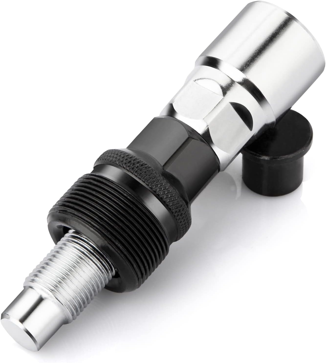 Homord Bicycle Crank Puller with 16 mm Key Universal Bottom Bracket Tool Puller Pedal Crank Puller Set for Standard, Square Type, 4-Point, Square Crank Arm, Shimano Octalink and