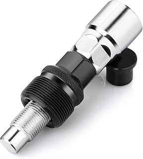 Homord Kurbelabzieher Fahrrad mit 16 mm Schlüssel Universal Tretlager Werkzeug Abzieher tretkurbelabzieher Set Für Standard, Square Type, 4-Kant, Vierkant-Kurbelarm,Shimano Octalink und ISIS