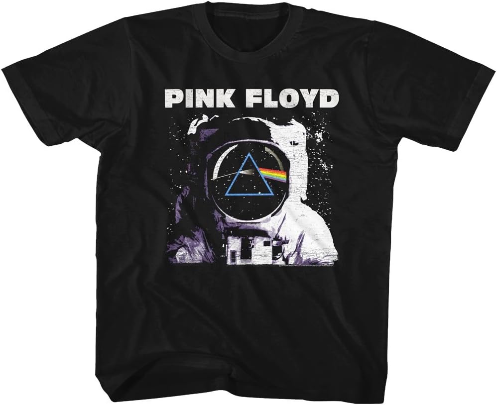 American ClassicsPink Floyd Moon Black Toddler T-Shirt Tee