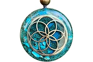 Orgone Necklace by Seed of Life for Women - Protection and Healing