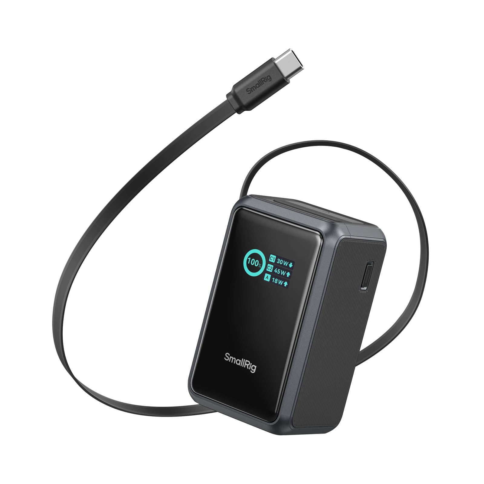 SMALLRIG Nano36 Power Bank for Camera, PD45W USB-C VMount Battery