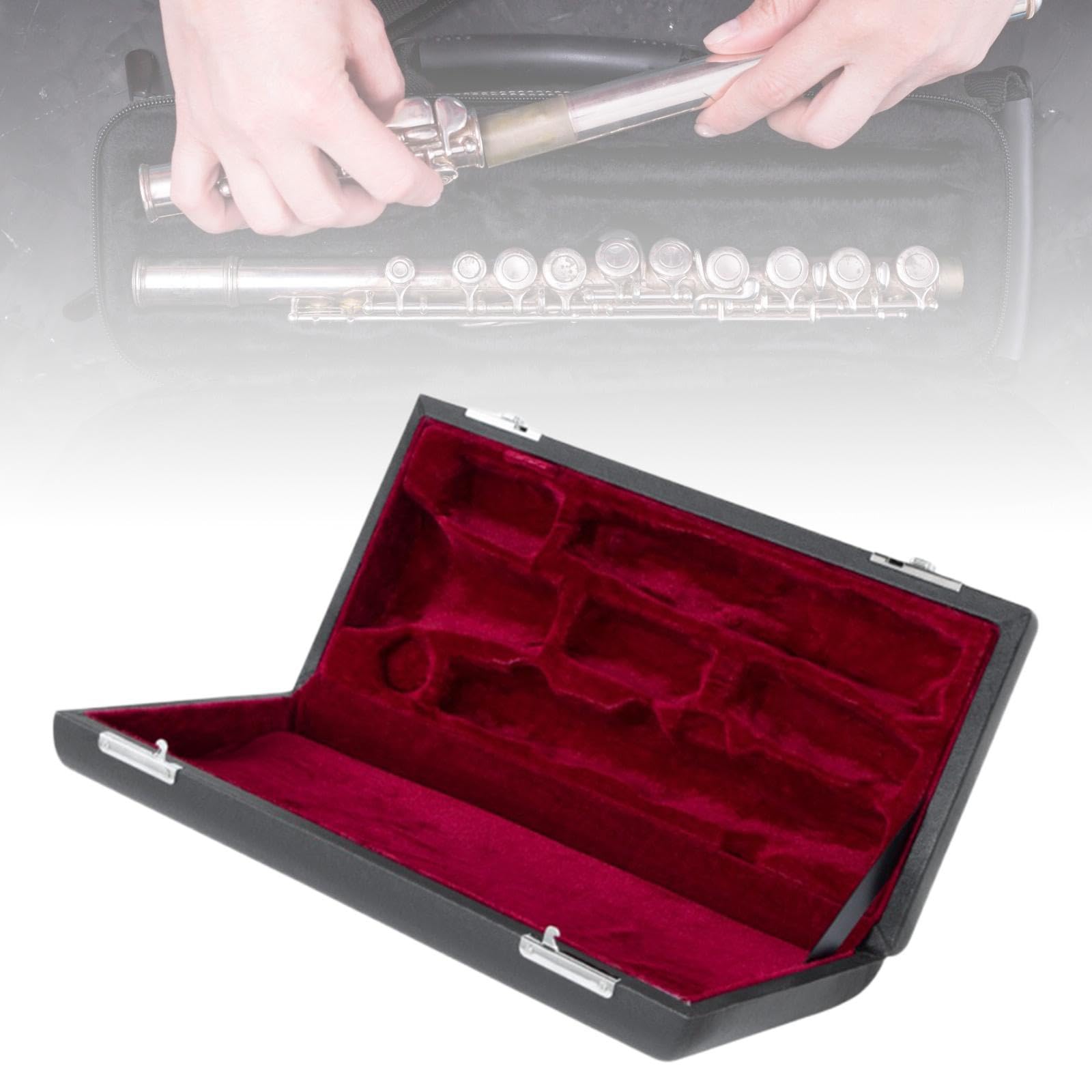 F Fityle Étui de protection pour clarinette, léger, pratique, portable, protecteur, pratique, robuste, sac de transport pour clarinette, boîte de rangement