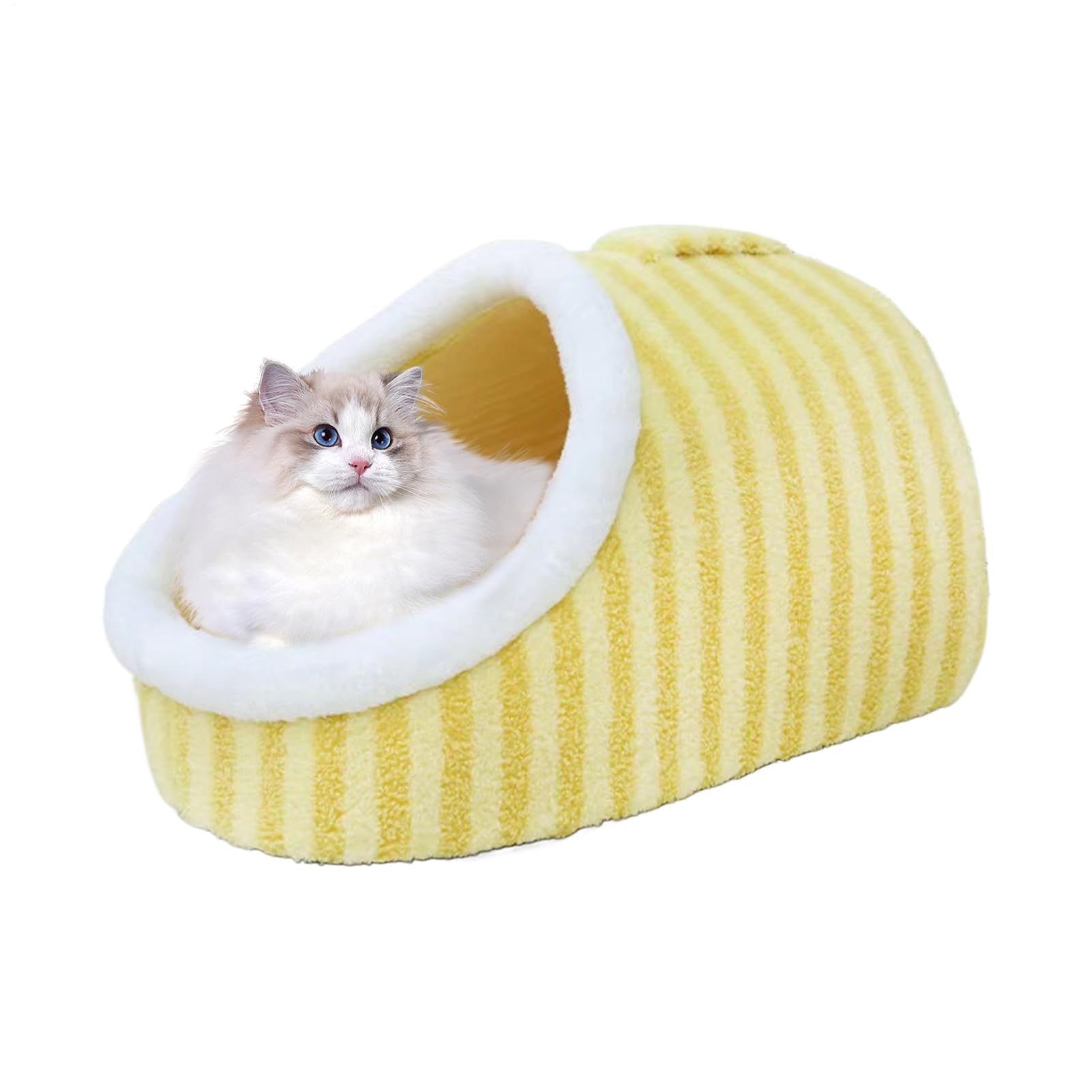 Animal domestique : lit pour chat d'intérieur lavable contre les poils