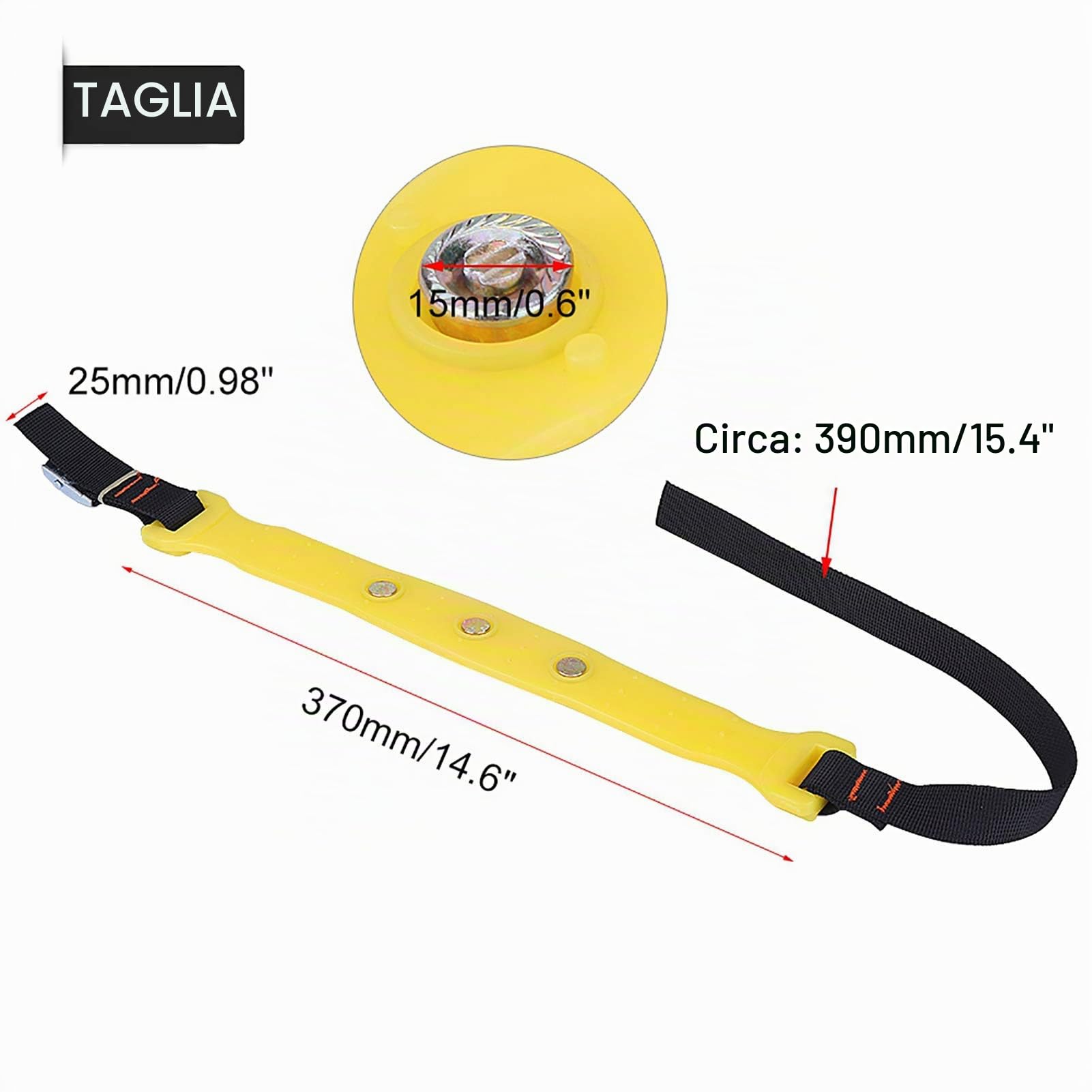 Catena antislittamento per pneumatici, 10 pezzi 185-225 Mm cintura antislittamento per pneumatici, neve, catene per pneumatici di sicurezza per auto, acciaio TPU