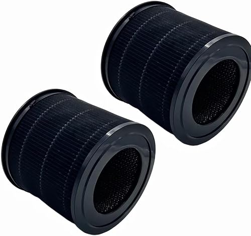 Filtro HEPA de repuesto compatible con purificador de aire Smartmi P1 (FJY6005EU, ZMKQJHQP11), filtración H13 de 4 etapas de carbón activado de alta