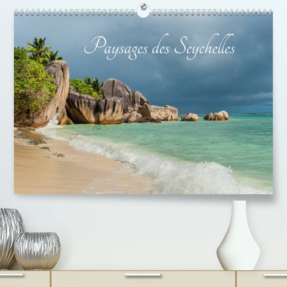 Paysages des Seychelles (Premium, hochwertiger DIN A2 Wandkalender 2022, Kunstdruck in Hochglanz): Les curiosités des Seychelles (Calendrier mensuel, 14 Pages )