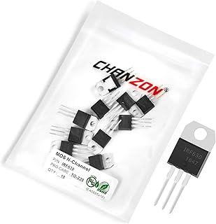 Chanzon 10pcs IRF630 TO-220 Sic Mosfet MOS N-Channel Transistor n-FET 9A