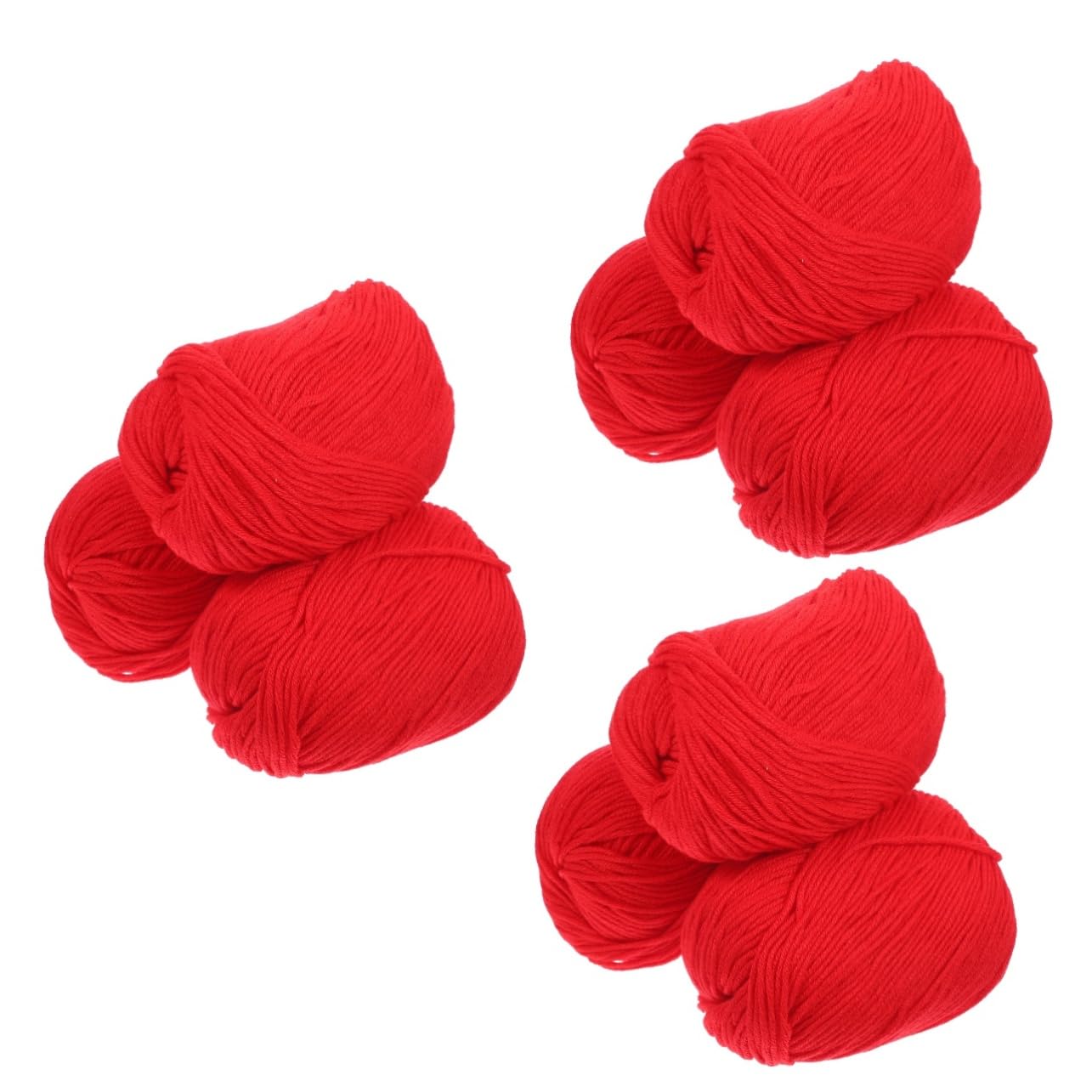 STOBOK 9rotoli Gomitoli Di Cotone Multifunzionali Per Uncinetto Filo Morbido e Portatile Per Lavori Creativi e Fai Te