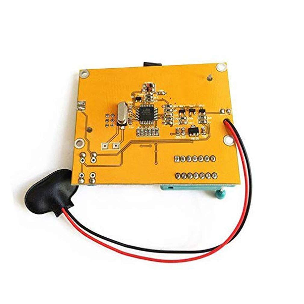 Oniissy LCR-T4 Digitaler Transistor-Tester – Kompaktes Messgerät Für Widerstand, Kapazität, Diode, MOSFET, SCR, LED & Mehr – Mit LCD-Display Und Schutzhülle