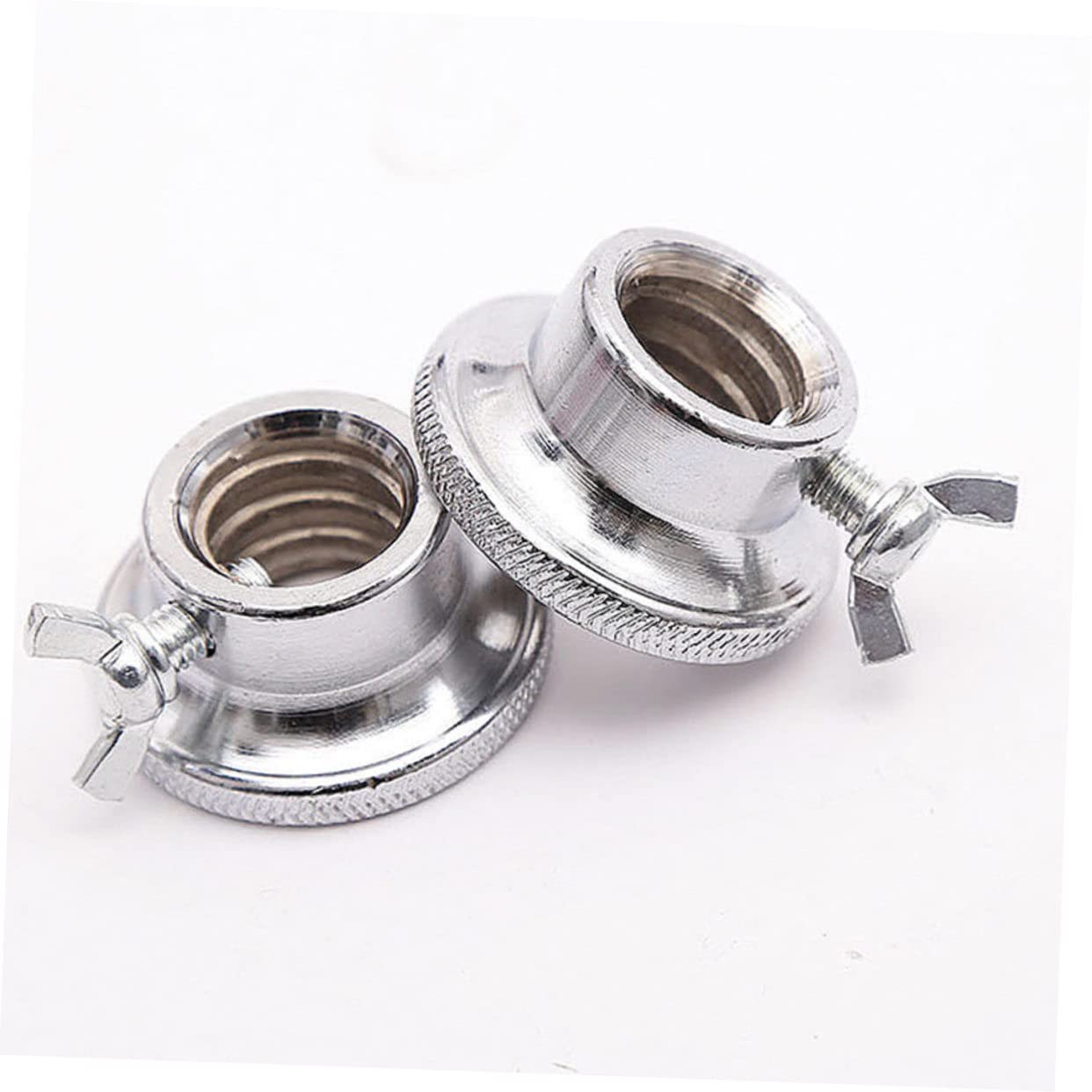 Alipis 4 piezas Collares de Bloqueo para Barra de Pesas Tuercas Hexagonales Antideslizantes Doble Seguro Cierre de Tornillo para Entrenamiento Seguro Gimnasio y Casa