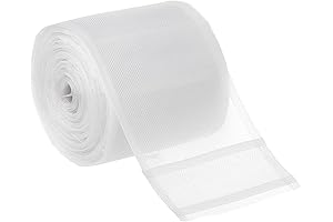 BENECREAT 10.9 Yards Translucent Curtain Pleating Tape: Elevate Your Home Decor