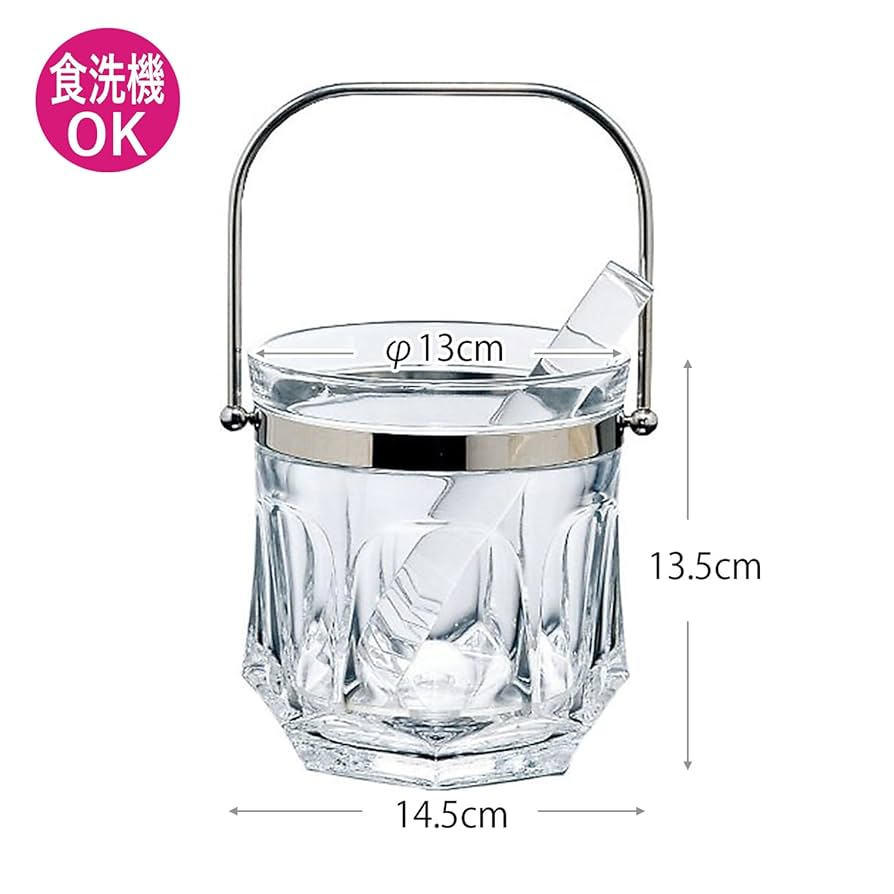 Amazon.co.jp: 東洋佐々木ガラス アイスペール フルース 日本製