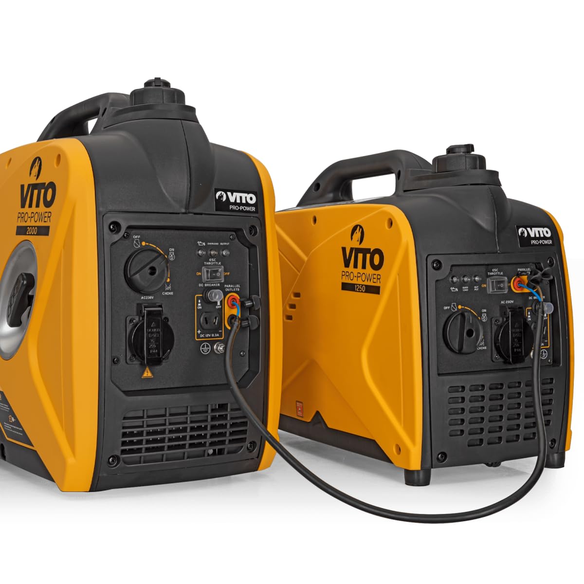 Inverter - Grupo electrógeno portátil (1400 W, 60 cc, silencioso)