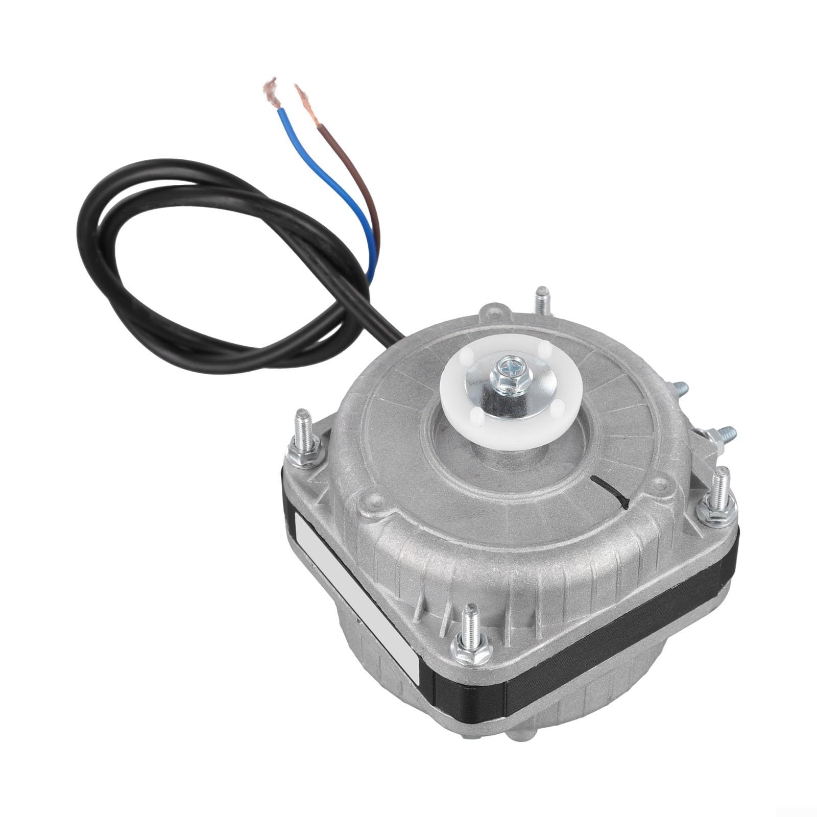 Kühlmittel-Kondensatorlüftermotor 25W/35W/60W 220V 50Hz IP42 Leise Robust für Kühlschrank Gefrierschrank Kühlraum Gewerbliche Kälteanlagen(35W)