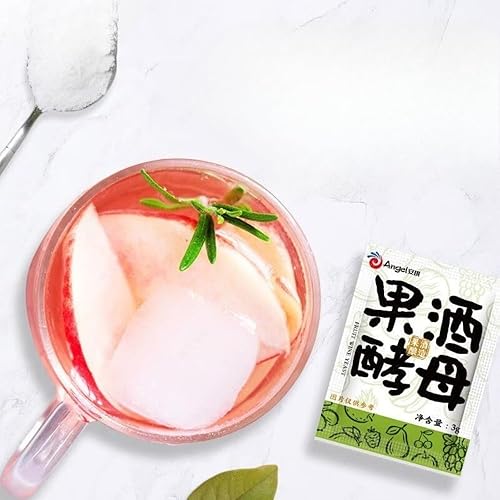 Miniatura 2 de Levadura fermentada, polvo de levadura de vino de sandía elaborada en casa, levadura específica para vino de frutas, (bolsas de 0.11 oz10) 1.05