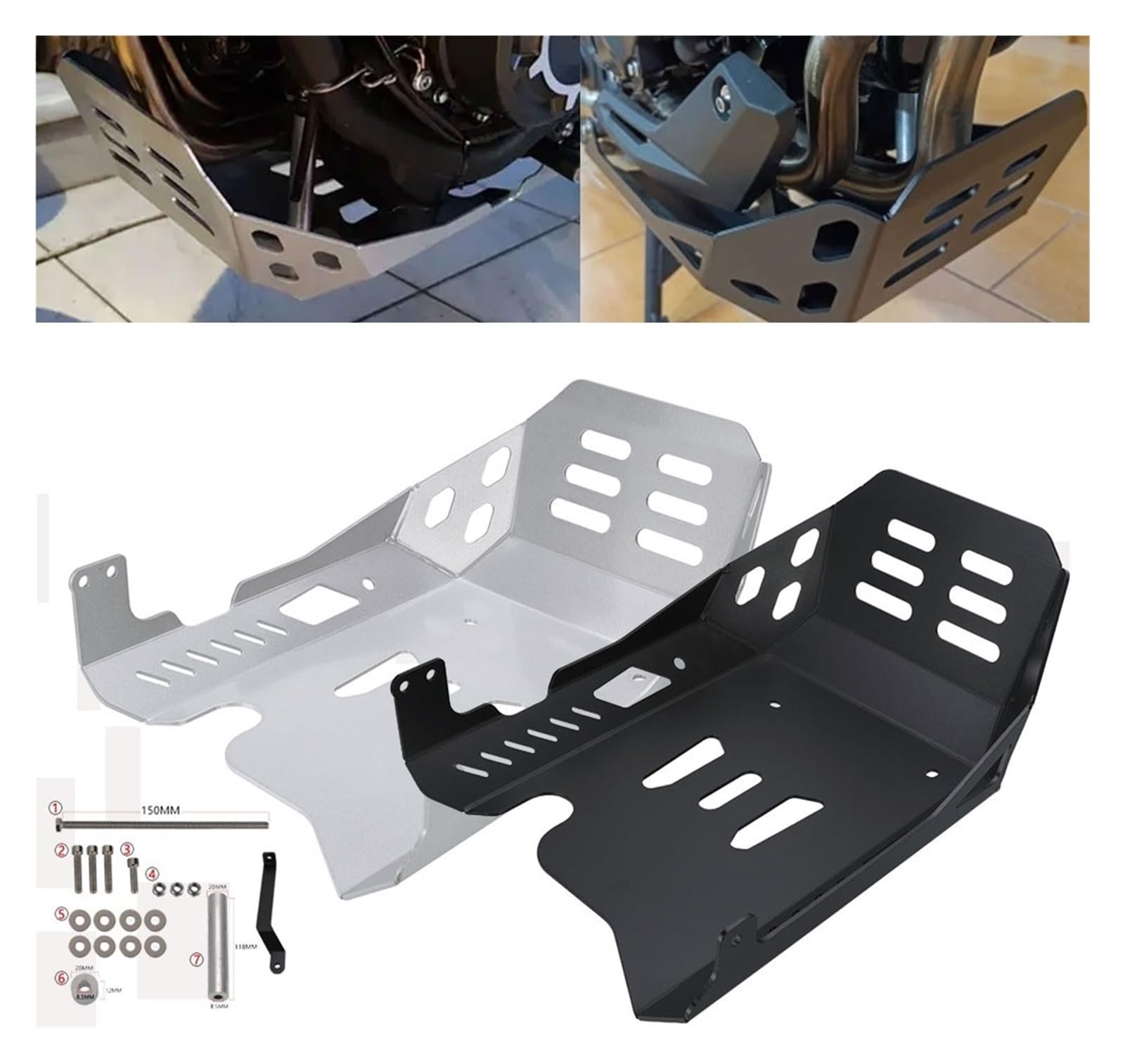 Paracoppa motore moto Per Valico DS525X 525DSX DS 525X 525 DSX X DSX525 2025 Motore Del Motociclo Guard Coperchio Di Protezione Telaio Skid Piastra Accessori