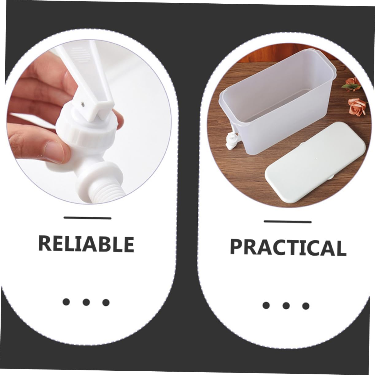 Laundry Bottle Detergent Container High Low Temperature Resistant Dispenser image 3
