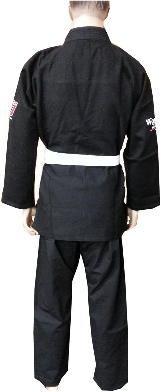BJJ Brazilian Jiu Jitsu GI Men IBJJF W/Preshrunk Fabric Free Belt, Fighting Uniform, Training Uniforms, Pre-Shrunk, Ultra Light Weight Uniforms
