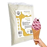 Vista 5 de ALDKitchen Mezcla de gofres de cono Sabor a chocolate Sin soja Sin nueces Mezcla de masa para gofres de huevo (chocolate, 30 libras