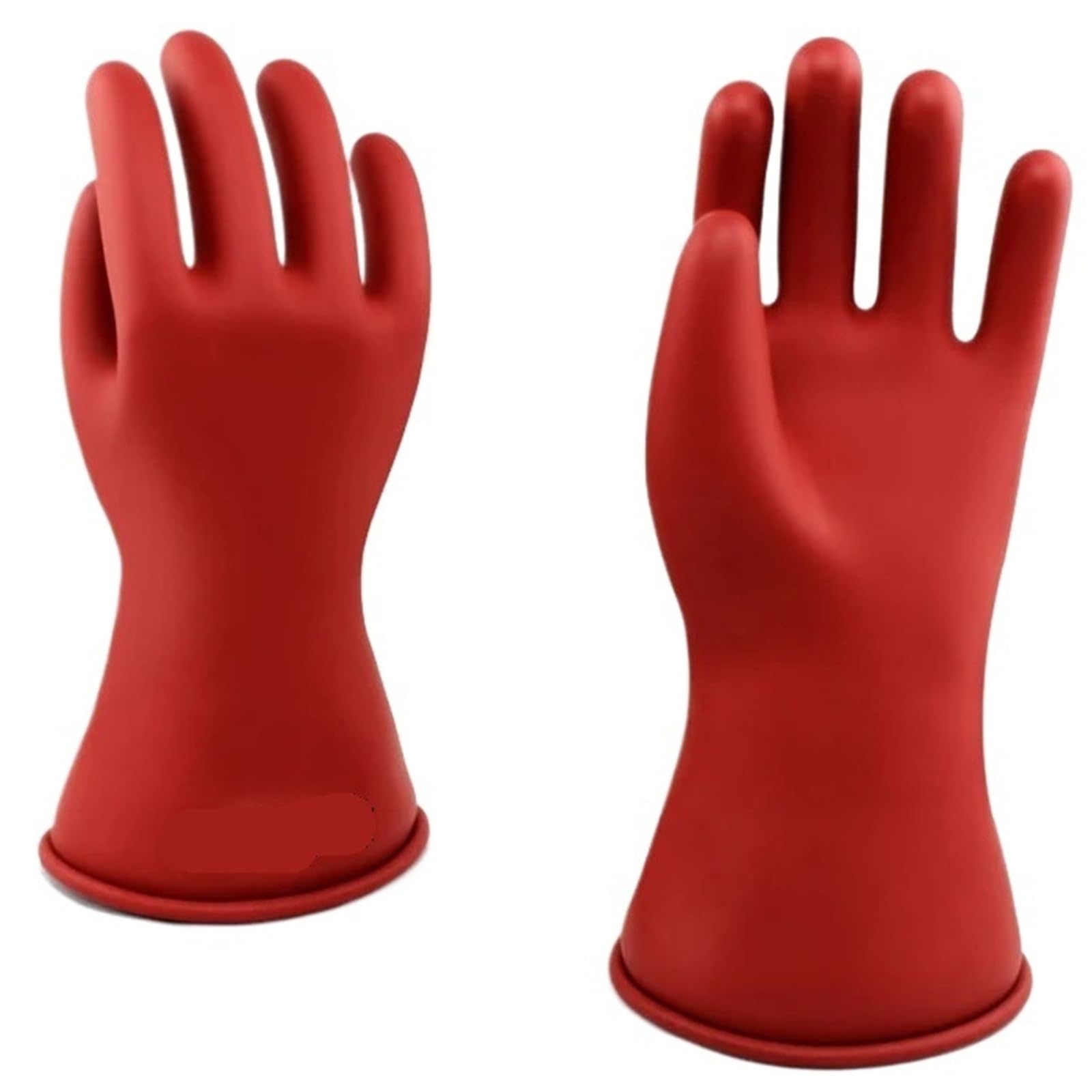 Générique Compatible avec les gants isolants haute tension 5KV classe 0, mitaines de travail en caoutchouc Latex for électricien