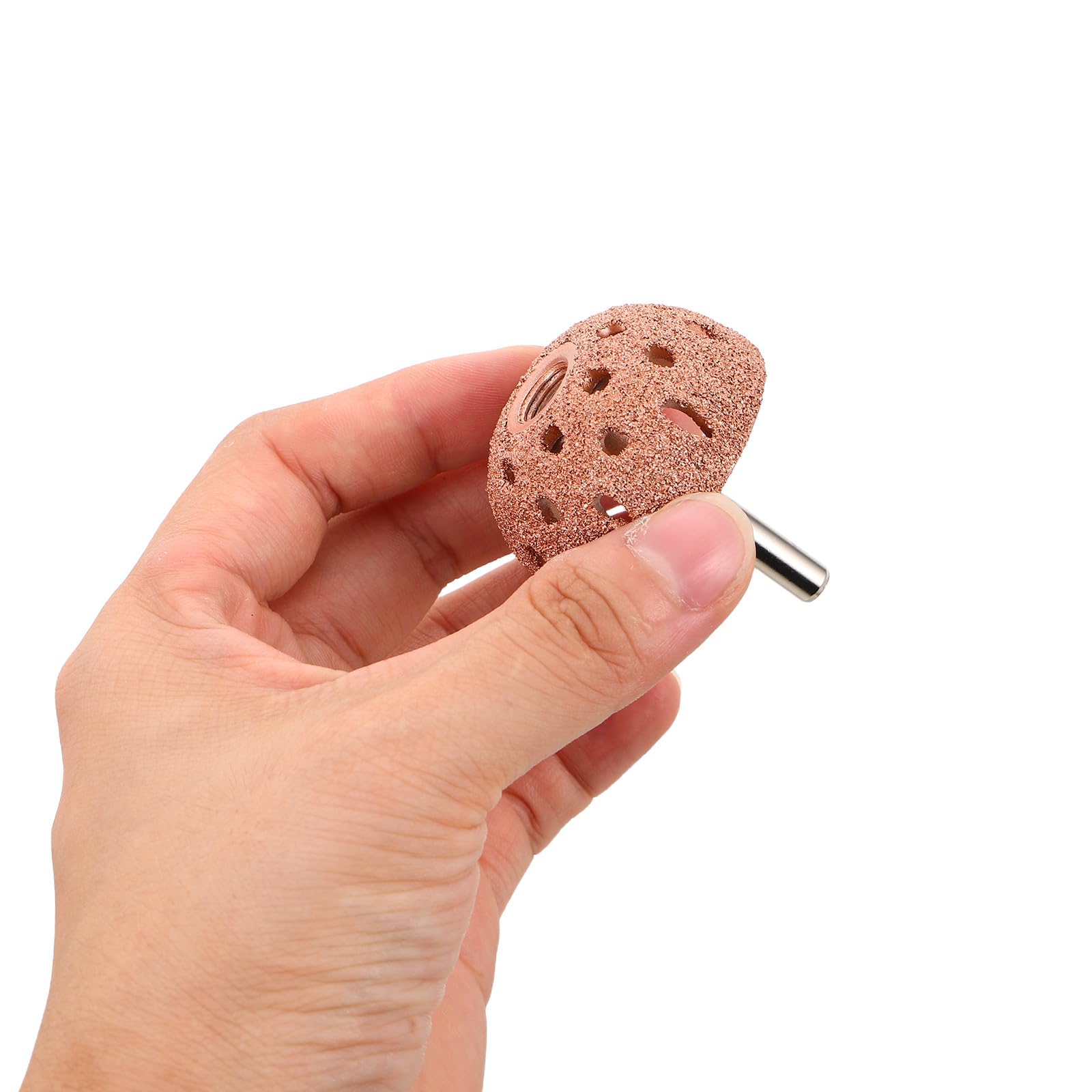 Testa di Molatura a Gambo Tondo in Acciaio al Tungsteno 2 Pezzi Mola a Ciotola e Fresa Rotante per Riparazione Pneumatici Auto e Camion Utensili Pneumatici per Rettifica e