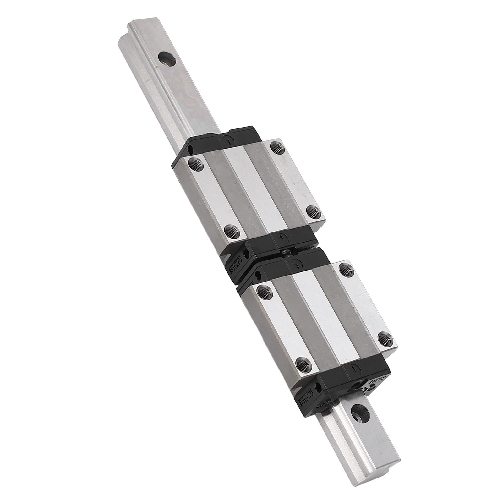 Kit CNC per Guida Lineare 300 Mm con Acciaio per Cuscinetti a Blocco Carrello HGW25CC per Attrezzature Industriali