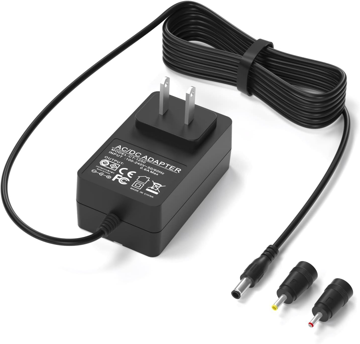 15V Massage Gun Charger for Theragun Mini,Theragun Prime AC Power Cord Adapter Model BR-GUN-002, Mini-PKG-US HXD302-1501500CN/ZZ HXD302-1501500US Charger Replacement