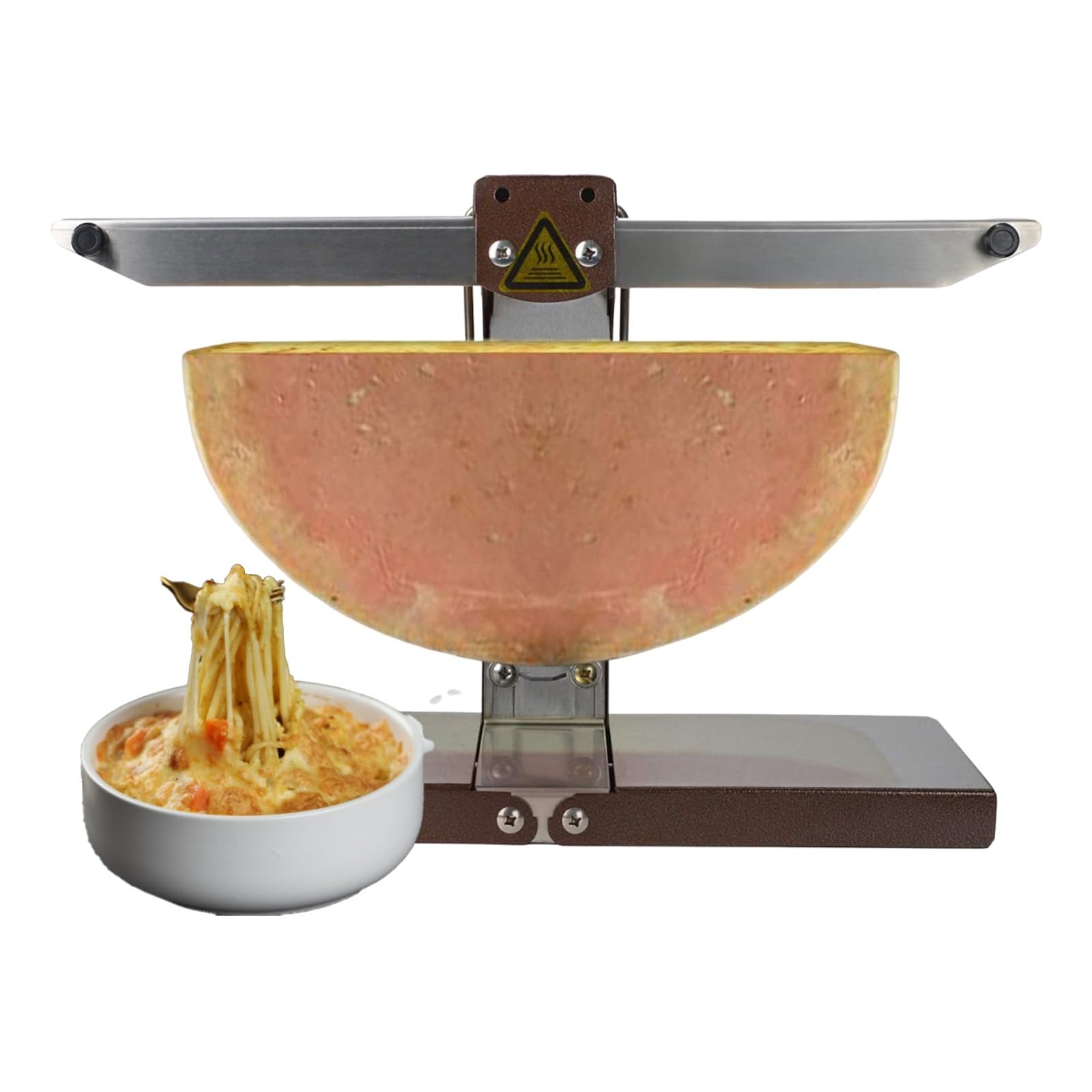 Stal Nierdzewna Grill Raclette ，francuski Styl Raclette Z Regulowaną Mocą Grzania I Powłoką Antyadhezyjną