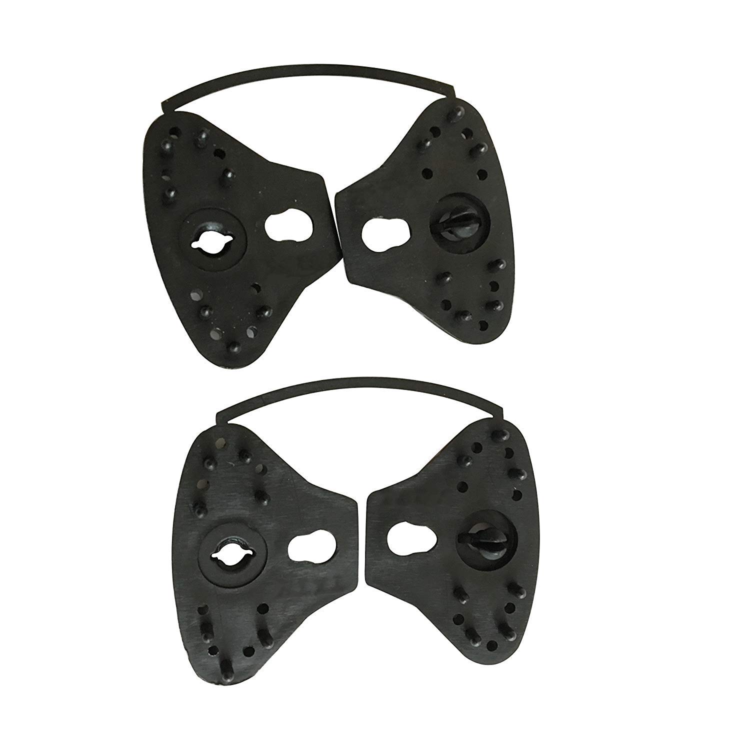 Shatex Black Shark-Shape 12pack Shade Fabric Clips